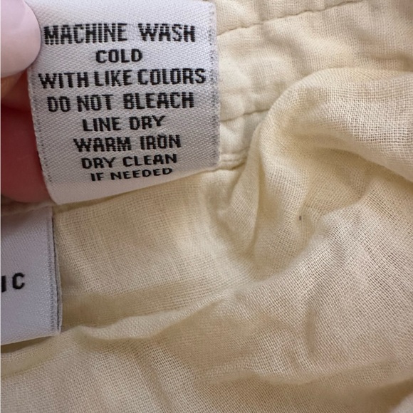 For The Republic pale yellow  skirt Size 10 (z) - Picture 11 of 12